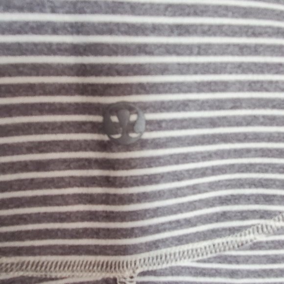 Lululemon Align Full Zip Grey & Cream Jacket size 6 - Picture 4 of 9